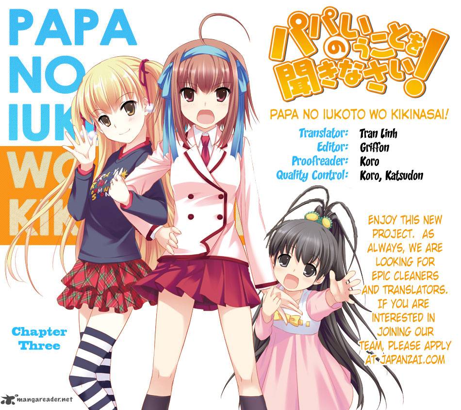 Papa No Iukoto Wo Kikinasai